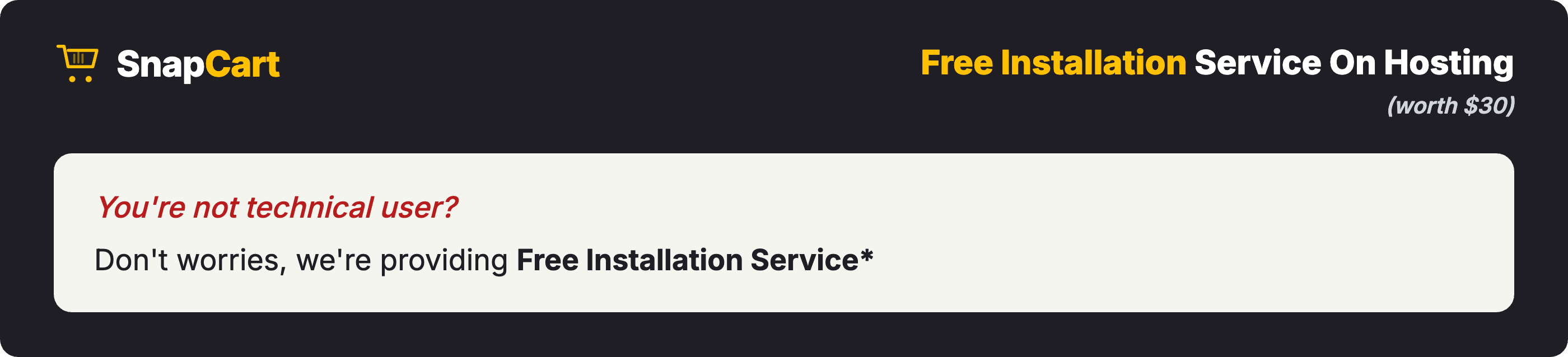 Free Installation Service